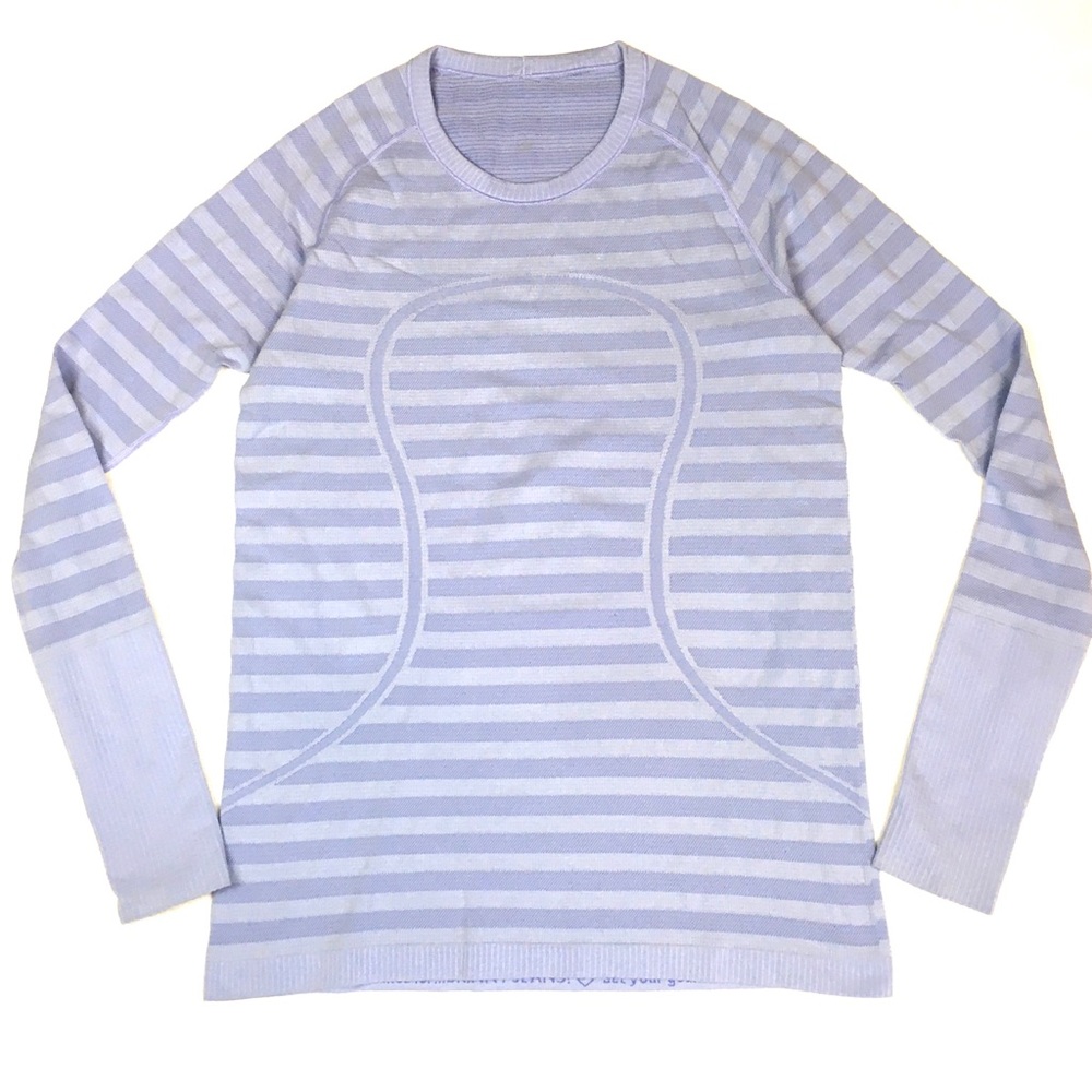 Lululemon swiftly long sleeve shirt lavender - Picture 3 of 8